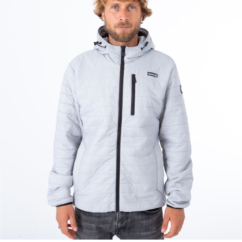 Hurley Balsam Quilted Packable Jacket NWOT